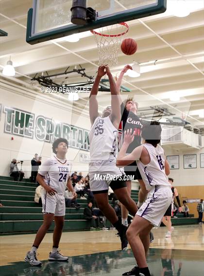 Thumbnail 1 in Oakland Tech vs. Campolindo (MLK Classic @ De La Salle) photogallery.