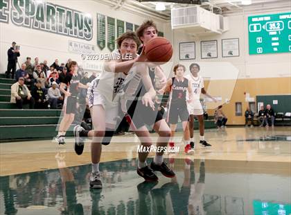 Thumbnail 2 in Oakland Tech vs. Campolindo (MLK Classic @ De La Salle) photogallery.
