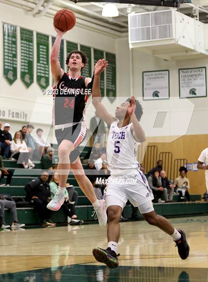 Thumbnail 1 in Oakland Tech vs. Campolindo (MLK Classic @ De La Salle) photogallery.