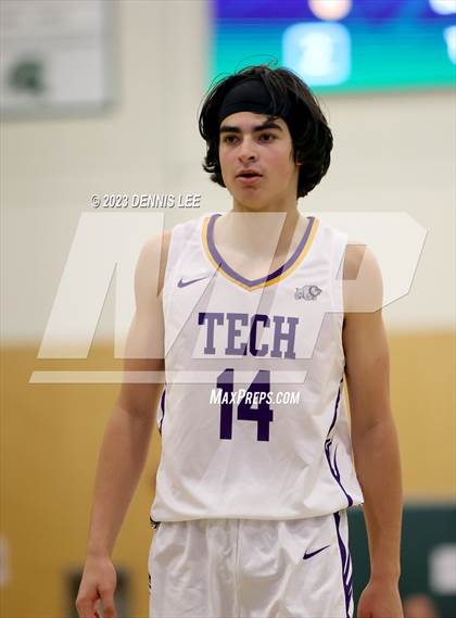 Thumbnail 3 in Oakland Tech vs. Campolindo (MLK Classic @ De La Salle) photogallery.
