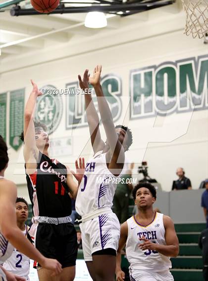 Thumbnail 1 in Oakland Tech vs. Campolindo (MLK Classic @ De La Salle) photogallery.