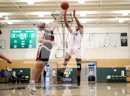 Thumbnail 1 in Oakland Tech vs. Campolindo (MLK Classic @ De La Salle) photogallery.