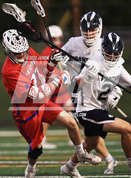Thumbnail 1 in Pittsford vs. Fairport (NYSPHSAA Section 5 Class A Final) photogallery.