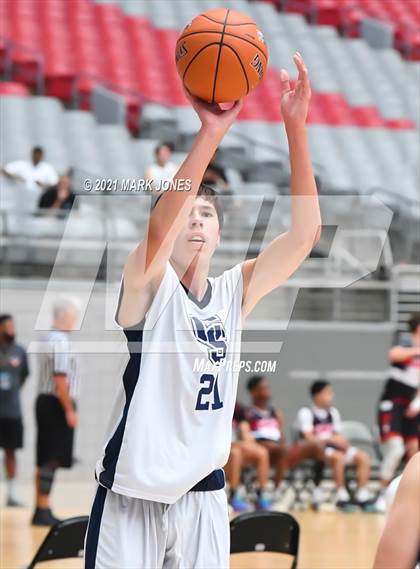 Thumbnail 2 in Cactus Shadows vs. Catalina Foothills - Section 7 Basketball Tournament photogallery.