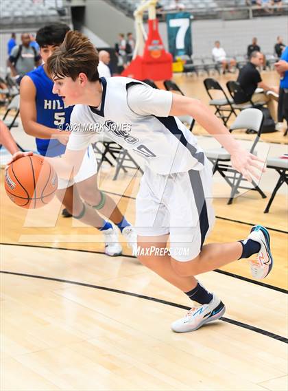 Thumbnail 2 in Cactus Shadows vs. Catalina Foothills - Section 7 Basketball Tournament photogallery.