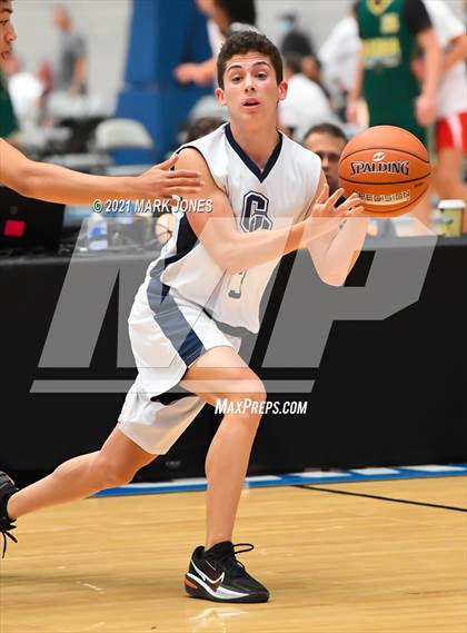 Thumbnail 2 in Cactus Shadows vs. Catalina Foothills - Section 7 Basketball Tournament photogallery.