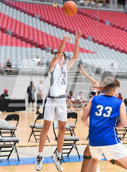Thumbnail 3 in Cactus Shadows vs. Catalina Foothills - Section 7 Basketball Tournament photogallery.