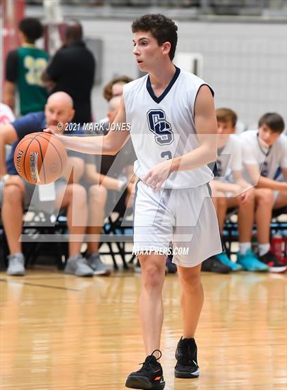 Thumbnail 1 in Cactus Shadows vs. Catalina Foothills - Section 7 Basketball Tournament photogallery.