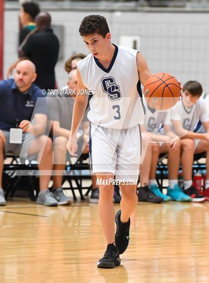 Thumbnail 3 in Cactus Shadows vs. Catalina Foothills - Section 7 Basketball Tournament photogallery.