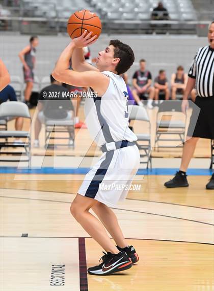Thumbnail 1 in Cactus Shadows vs. Catalina Foothills - Section 7 Basketball Tournament photogallery.