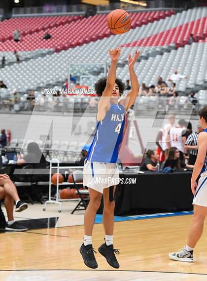 Thumbnail 1 in Cactus Shadows vs. Catalina Foothills - Section 7 Basketball Tournament photogallery.