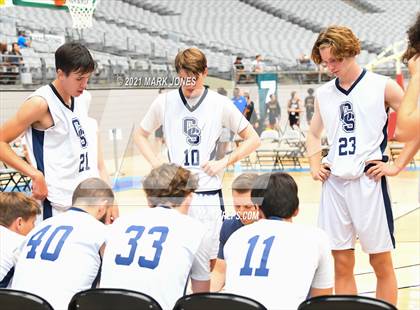 Thumbnail 1 in Cactus Shadows vs. Catalina Foothills - Section 7 Basketball Tournament photogallery.