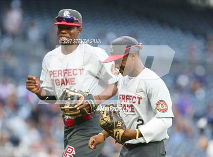 Thumbnail 2 in Perfect Game All-American Classic (East vs. West) photogallery.