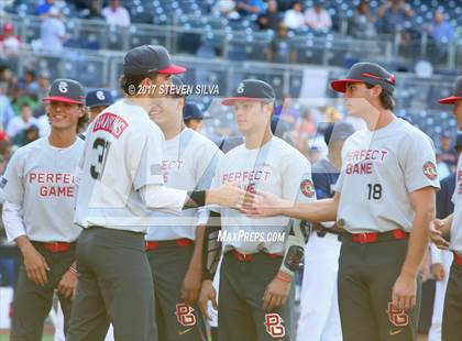 Thumbnail 2 in Perfect Game All-American Classic (East vs. West) photogallery.