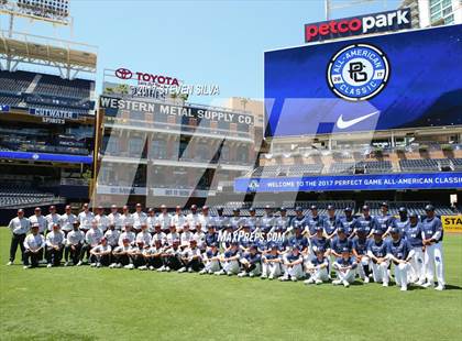 Thumbnail 2 in Perfect Game All-American Classic (East vs. West) photogallery.