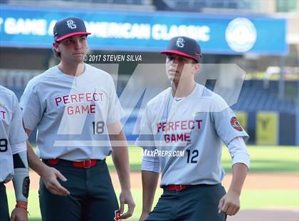 Thumbnail 2 in Perfect Game All-American Classic (East vs. West) photogallery.