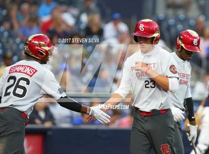 Thumbnail 2 in Perfect Game All-American Classic (East vs. West) photogallery.