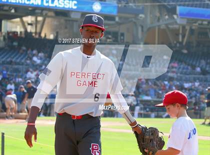 Thumbnail 2 in Perfect Game All-American Classic (East vs. West) photogallery.
