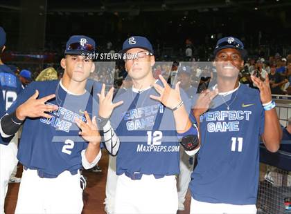 Thumbnail 2 in Perfect Game All-American Classic (East vs. West) photogallery.