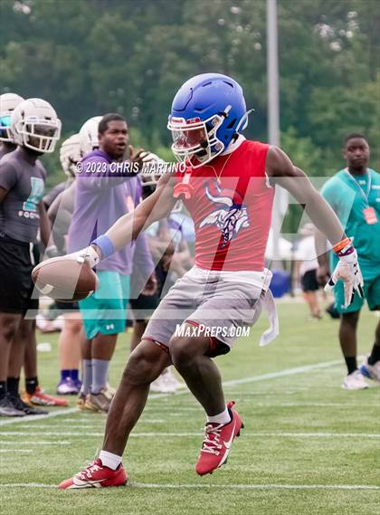 Thumbnail 3 in North Mecklenburg vs Palisades (Powerade 7 on 7) photogallery.