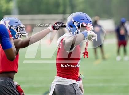Thumbnail 1 in North Mecklenburg vs Palisades (Powerade 7 on 7) photogallery.
