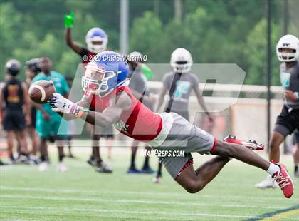 Thumbnail 3 in North Mecklenburg vs Palisades (Powerade 7 on 7) photogallery.