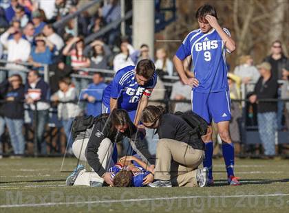 Thumbnail 2 in Ridgefield vs. Glastonbury (CIAC Class LL Final) photogallery.