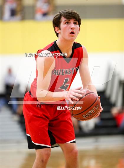 Thumbnail 3 in Muenster vs. Sam Rayburn (UIL 2A Regional Quarterfinal) photogallery.