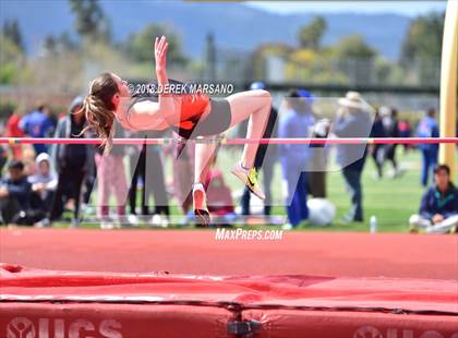 Thumbnail 1 in Fremont Firebird Relays (Girls High Jump)  photogallery.