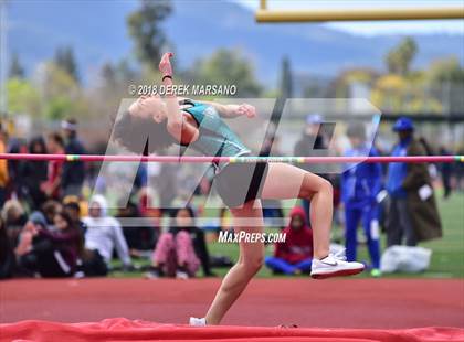 Thumbnail 2 in Fremont Firebird Relays (Girls High Jump)  photogallery.