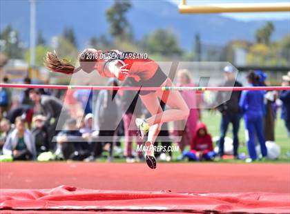 Thumbnail 3 in Fremont Firebird Relays (Girls High Jump)  photogallery.