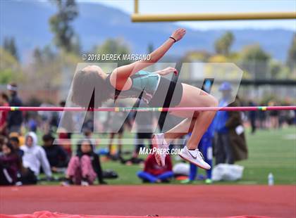 Thumbnail 3 in Fremont Firebird Relays (Girls High Jump)  photogallery.