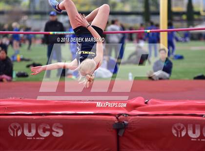Thumbnail 3 in Fremont Firebird Relays (Girls High Jump)  photogallery.