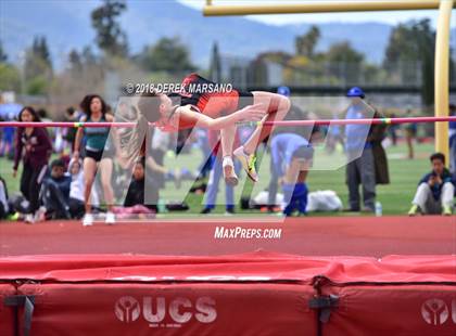 Thumbnail 3 in Fremont Firebird Relays (Girls High Jump)  photogallery.