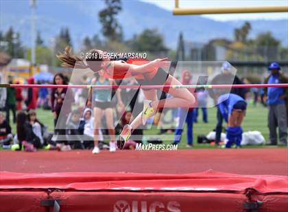 Thumbnail 2 in Fremont Firebird Relays (Girls High Jump)  photogallery.