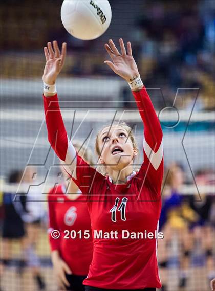Thumbnail 3 in Eaton vs. Frontier Academy (CHSAA 3A Playoff) photogallery.