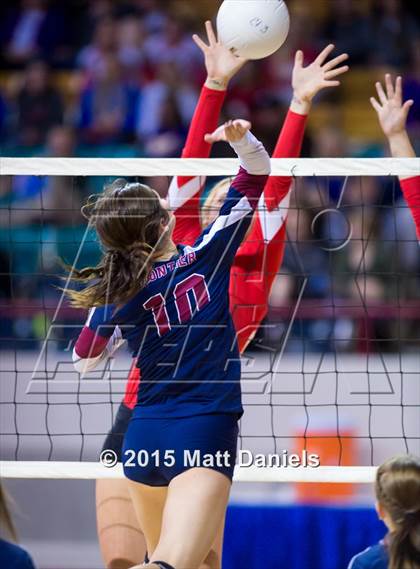 Thumbnail 1 in Eaton vs. Frontier Academy (CHSAA 3A Playoff) photogallery.