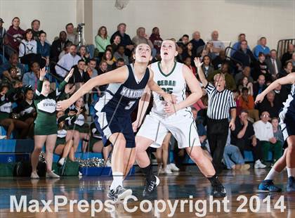 Thumbnail 1 in Manasquan vs Cedar Creek (NJSIAA Group 2 Semifinal)  photogallery.