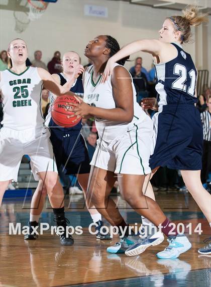 Thumbnail 1 in Manasquan vs Cedar Creek (NJSIAA Group 2 Semifinal)  photogallery.