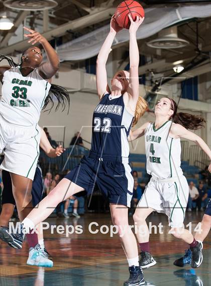 Thumbnail 3 in Manasquan vs Cedar Creek (NJSIAA Group 2 Semifinal)  photogallery.