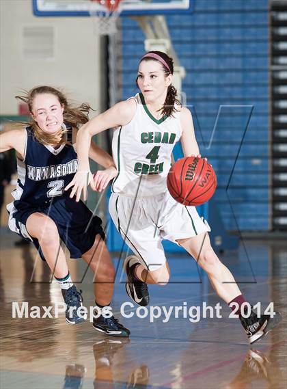 Thumbnail 2 in Manasquan vs Cedar Creek (NJSIAA Group 2 Semifinal)  photogallery.