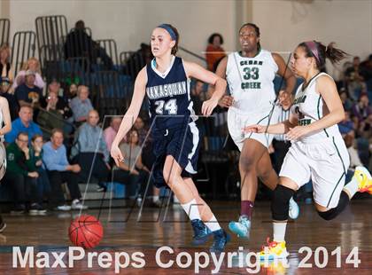 Thumbnail 3 in Manasquan vs Cedar Creek (NJSIAA Group 2 Semifinal)  photogallery.