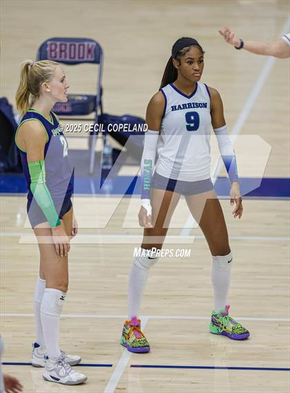 Thumbnail 2 in Harrison vs. Hillgrove (Region 3AAAAAA Championship) photogallery.