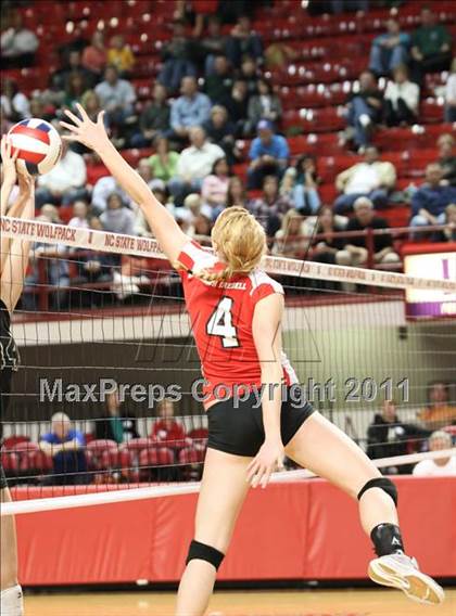 Thumbnail 2 in Cardinal Gibbons vs North Iredell (NCHSAA 3A Final) photogallery.