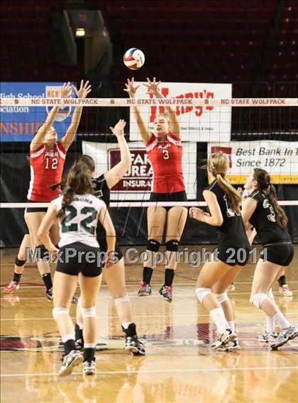 Thumbnail 1 in Cardinal Gibbons vs North Iredell (NCHSAA 3A Final) photogallery.