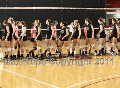 Thumbnail 2 in Cardinal Gibbons vs North Iredell (NCHSAA 3A Final) photogallery.