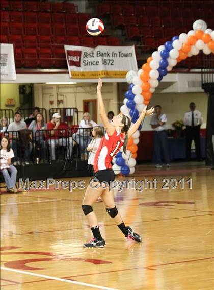 Thumbnail 2 in Cardinal Gibbons vs North Iredell (NCHSAA 3A Final) photogallery.