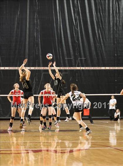 Thumbnail 3 in Cardinal Gibbons vs North Iredell (NCHSAA 3A Final) photogallery.