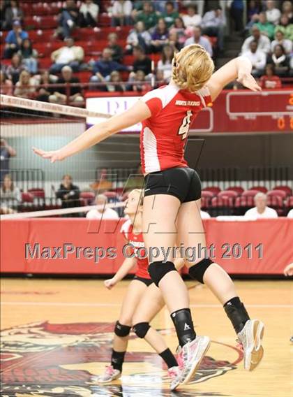 Thumbnail 2 in Cardinal Gibbons vs North Iredell (NCHSAA 3A Final) photogallery.