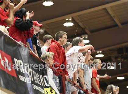 Thumbnail 2 in Cardinal Gibbons vs North Iredell (NCHSAA 3A Final) photogallery.